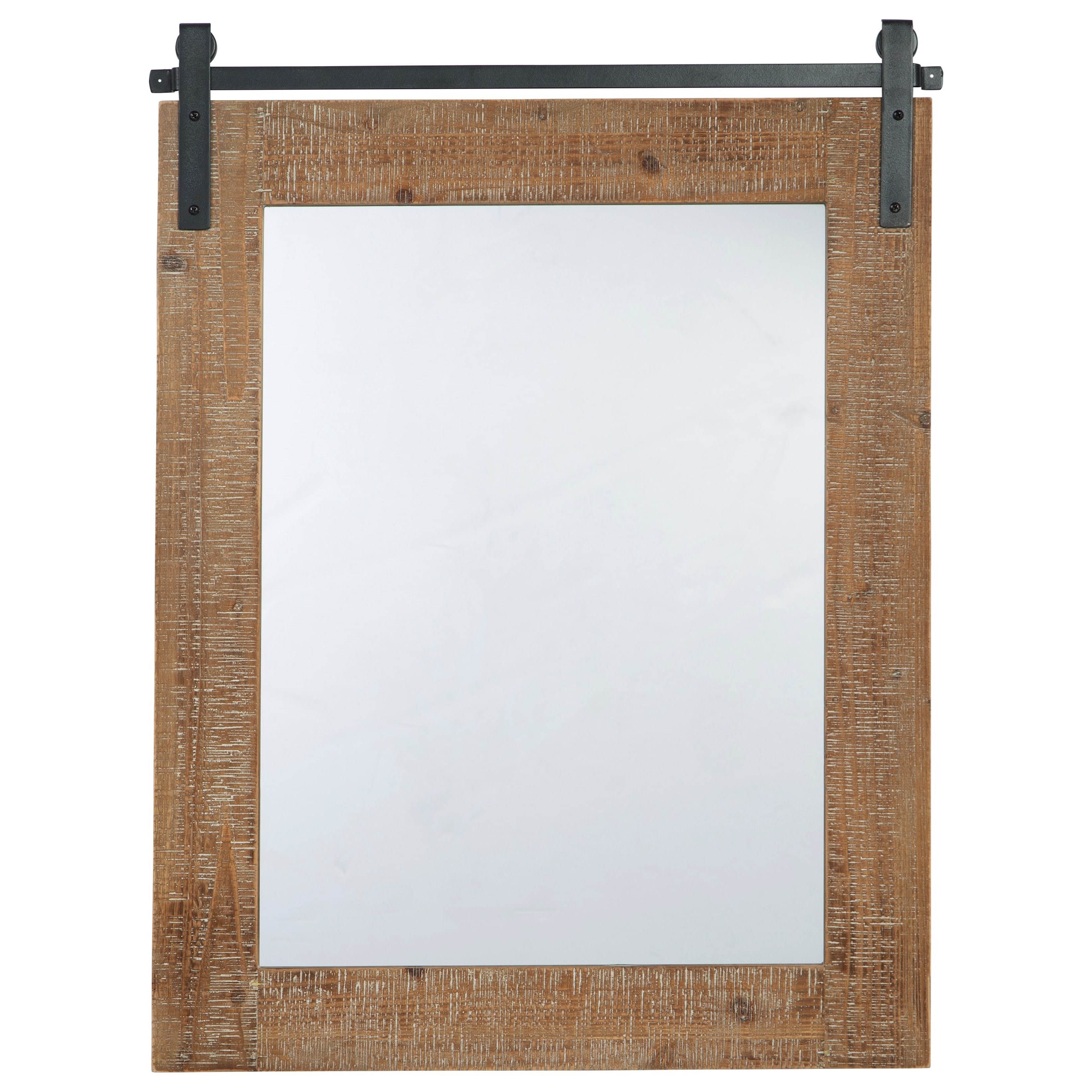 Ashley (Signature Design) Accent Mirrors Lanie Antique Brown Accent